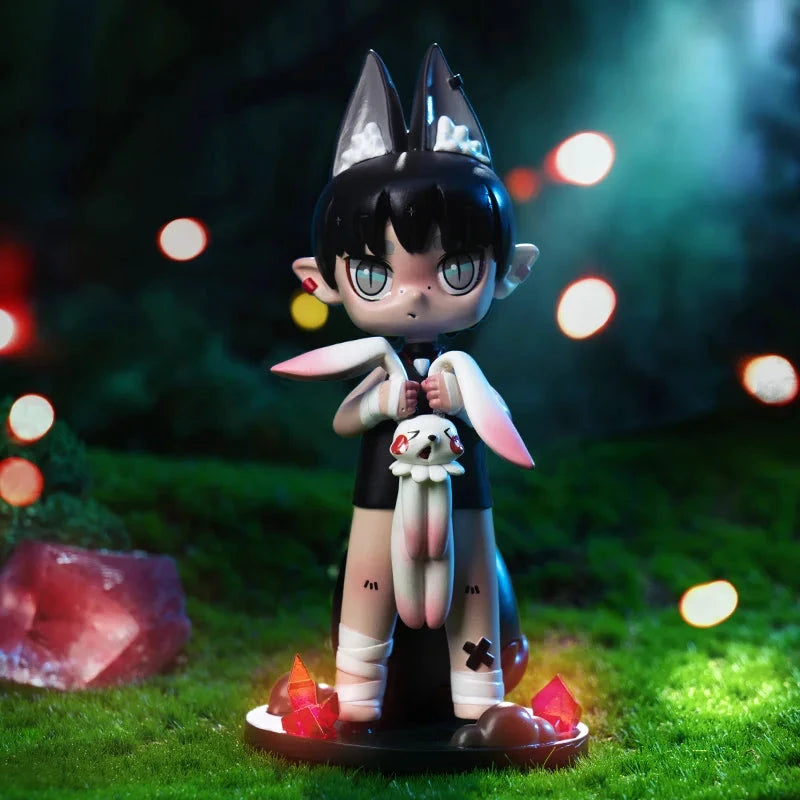 Fuchs-Figur aus der Tierserie – Überraschungsbox, 8 cm