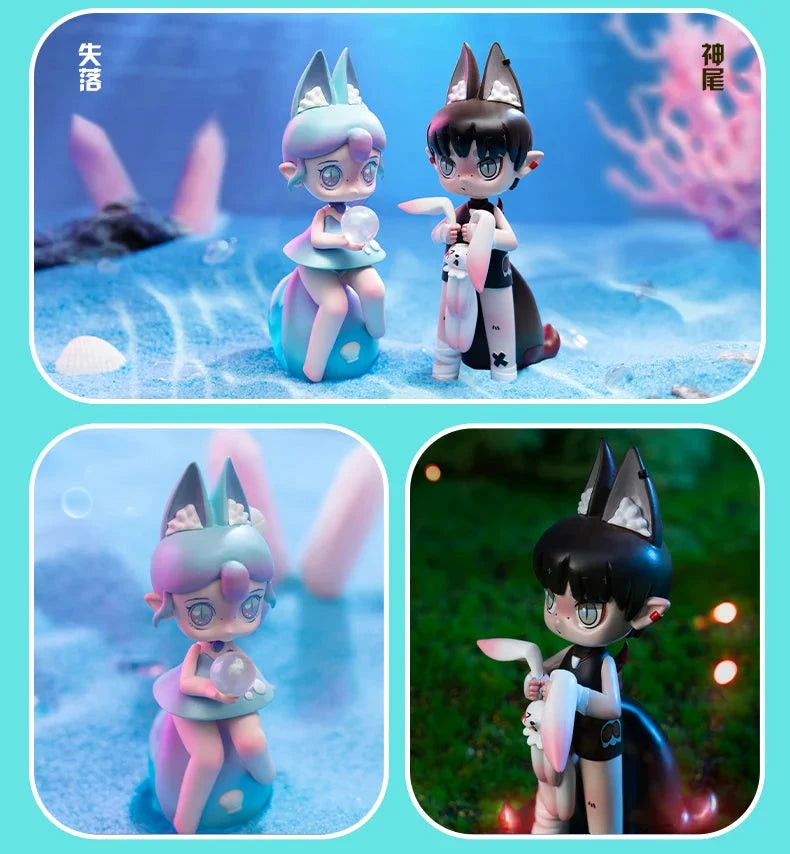 Fuchs-Figur aus der Tierserie – Überraschungsbox, 8 cm