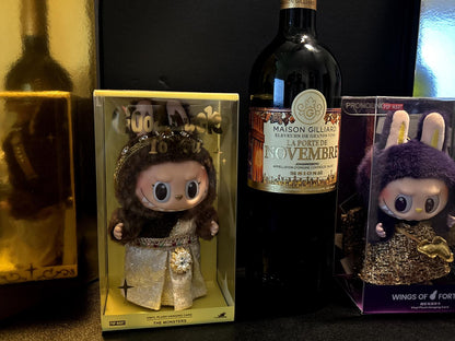 Pop Mart Pronounce Porte Clés Wings Of Fortune Dorée Édition Limitée