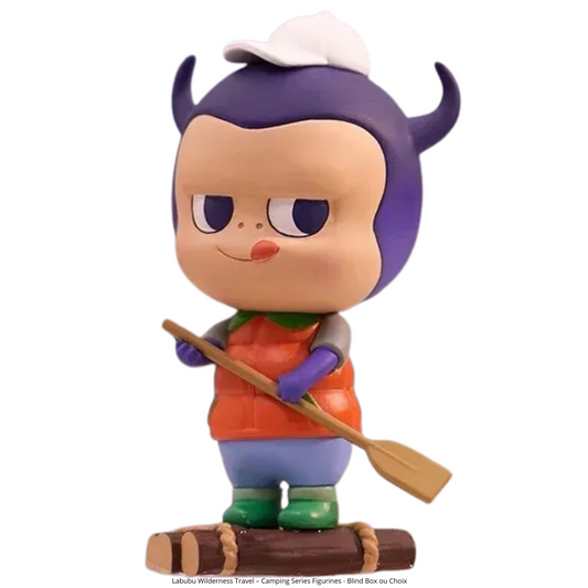 POP MART Labubu Wilderness Travel – Figurine Camping Blind Box ou à choix