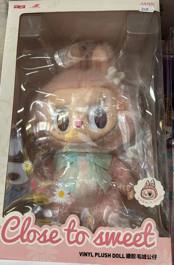 POP MART Mokoko Labubu Sweet Edition – Peluche de Collection  38 cm