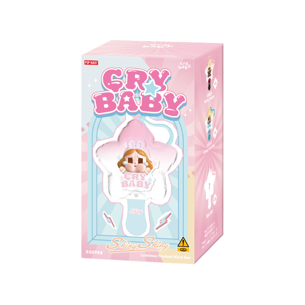 CRYBABY – Shiny Shiny Series | Pendentif Lumineux Blind Box POP MART