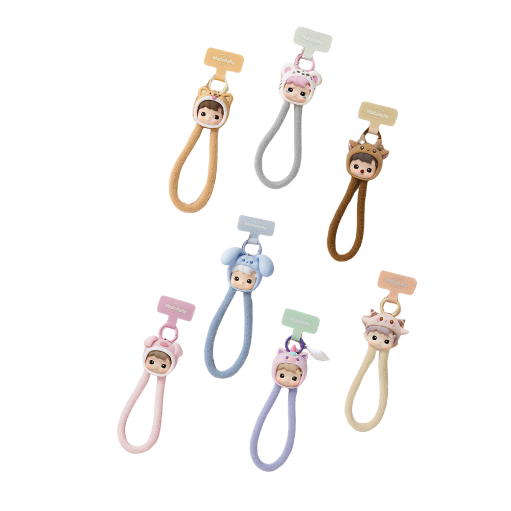 Pop Mart HACIPUPU Snuggle With You Lanière Téléphone Exclu by POP MART INTERNATIONAL GROUP LIMITED