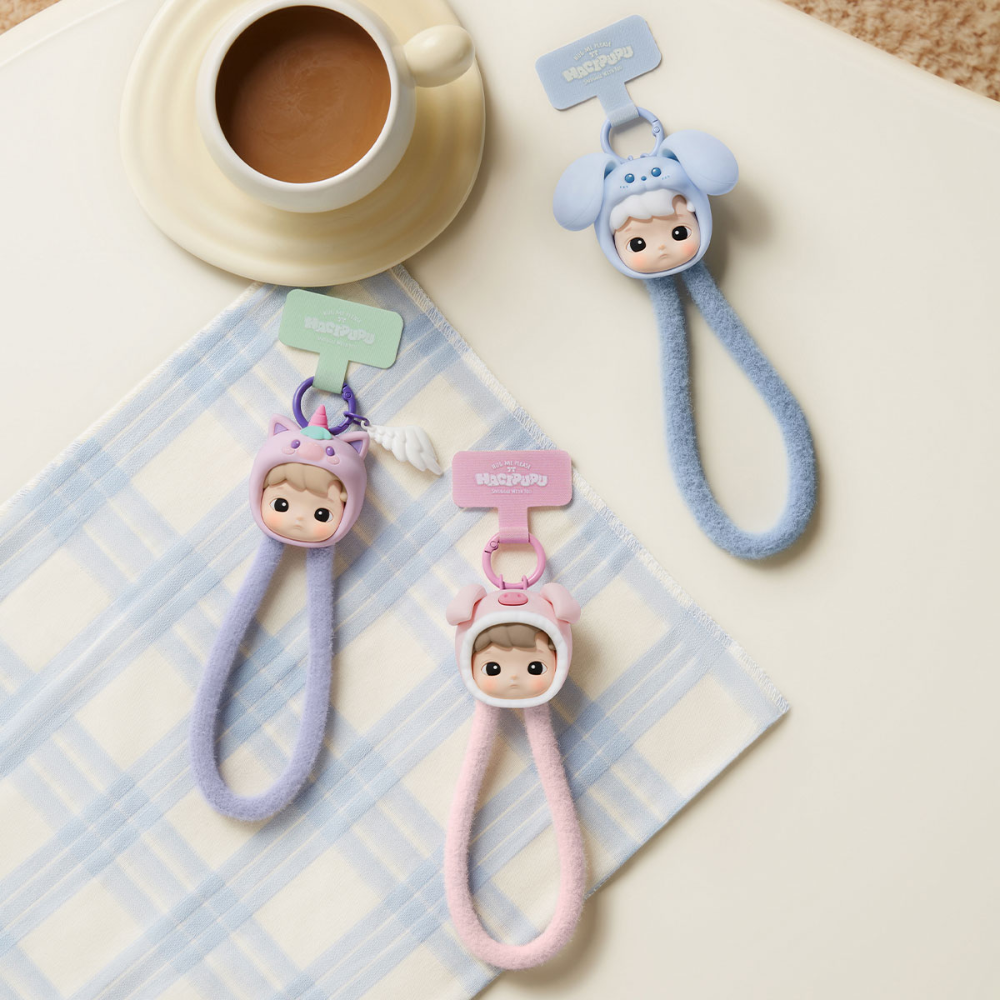 HACIPUPU – Snuggle With You Series | Lanière Téléphone Blind Box POP MART