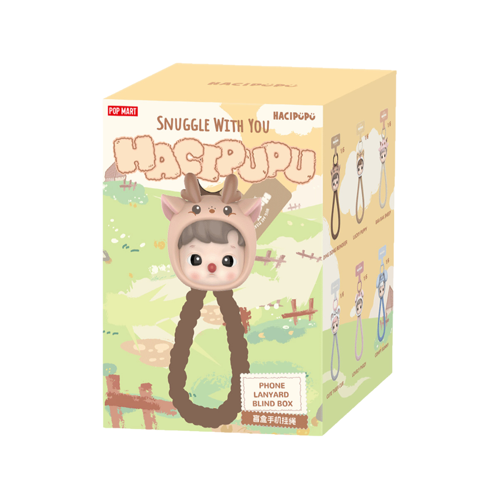 HACIPUPU – Snuggle With You Series | Lanière Téléphone Blind Box POP MART
