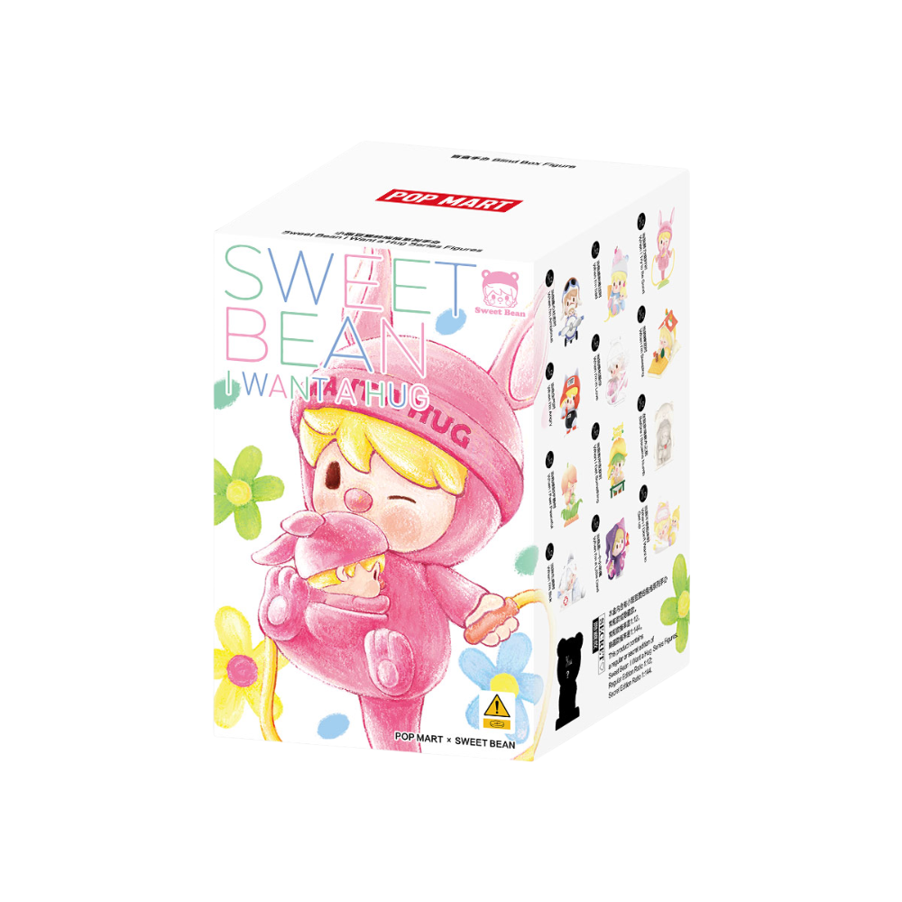 Pop Mart Sweet Bean Figurine I Want a Hug Édition Collector Boîte Surprise Exclusivité by POP MART INTERNATIONAL GROUP LIMITED