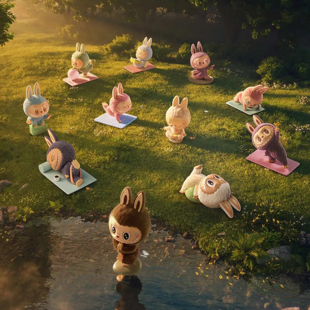 Lazy Yoga Figurines - THE MONSTERS