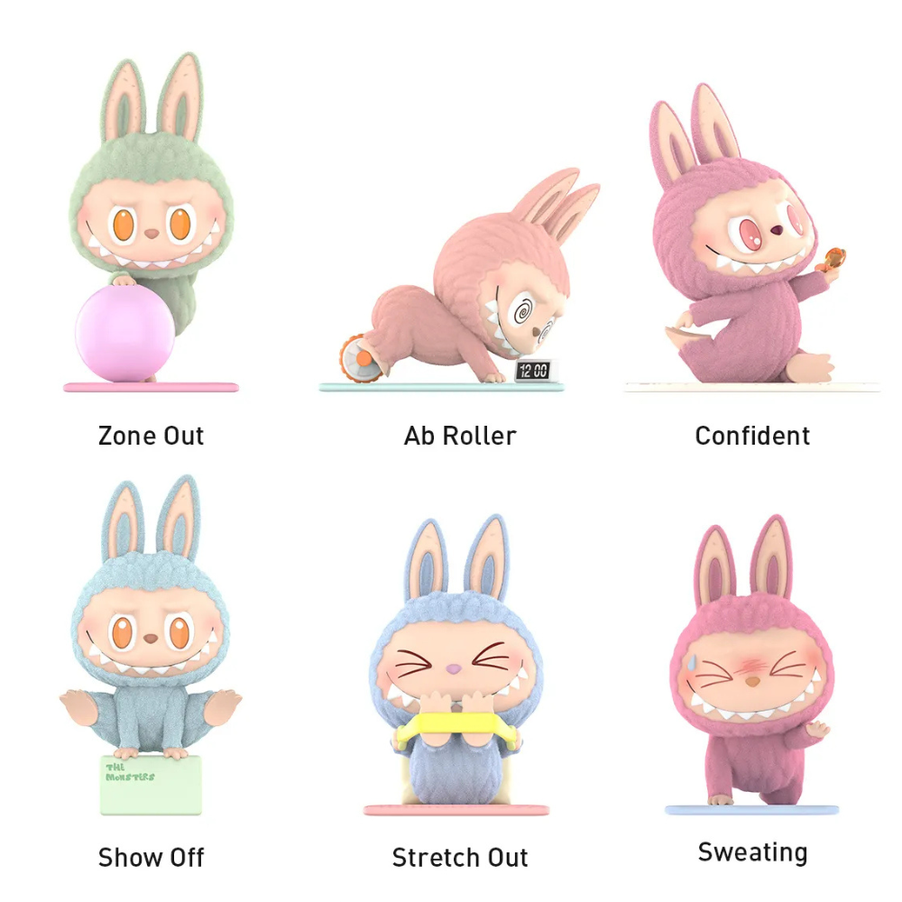 Lazy Yoga Figurines - THE MONSTERS