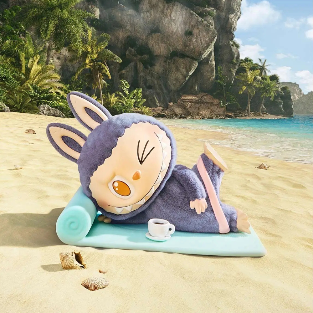 POP MART Figurine Labubu Yoga Zen en Boîte Surprise Collection Lazy Yoga The Monsters Édition Limitée by POP MART INTERNATIONAL GROUP LIMITED