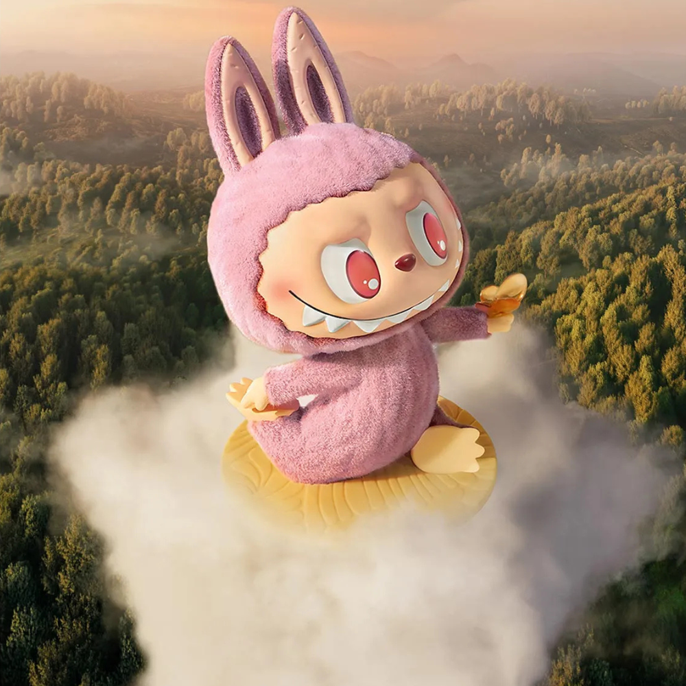 POP MART Figurine Labubu Yoga Zen en Boîte Surprise Collection Lazy Yoga The Monsters Édition Limitée by POP MART INTERNATIONAL GROUP LIMITED