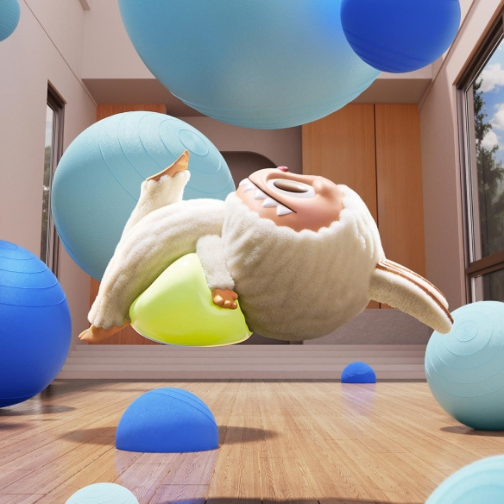 Lazy Yoga Figurines - THE MONSTERS
