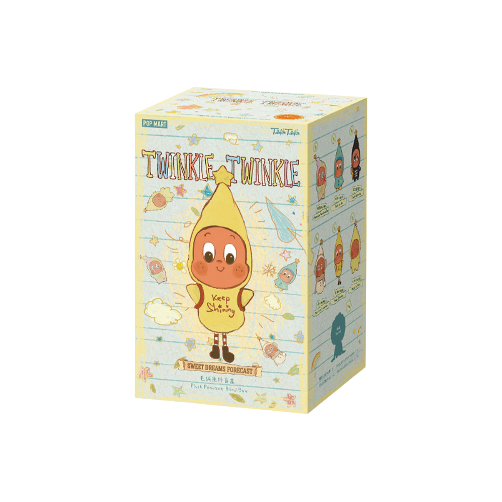 Twinkle Twinkle Sweet Dreams Forecast Series Plush Pendant Blind Box