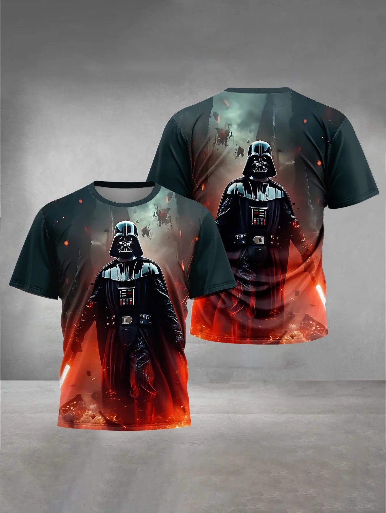 Vêtements d'extérieur pour bébés de 5 à 14 ans, imprimés en 3D, pour mandaliens w-wars, T-Shirt pour enfants, garçons et filles