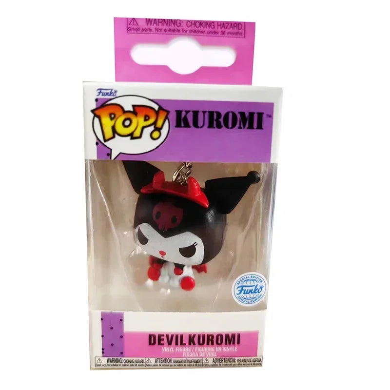 Funko Pop Kuromi Avec Baku Porte Clés 4 Cm Édition 1 Sur 100