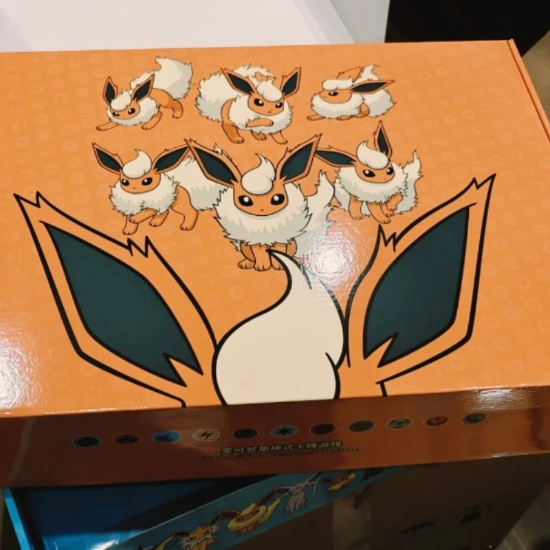 Vereinfachte Evoli-Sammelkartenspiel-Pokémon-Karten 6.0 (Chinesische Edition)