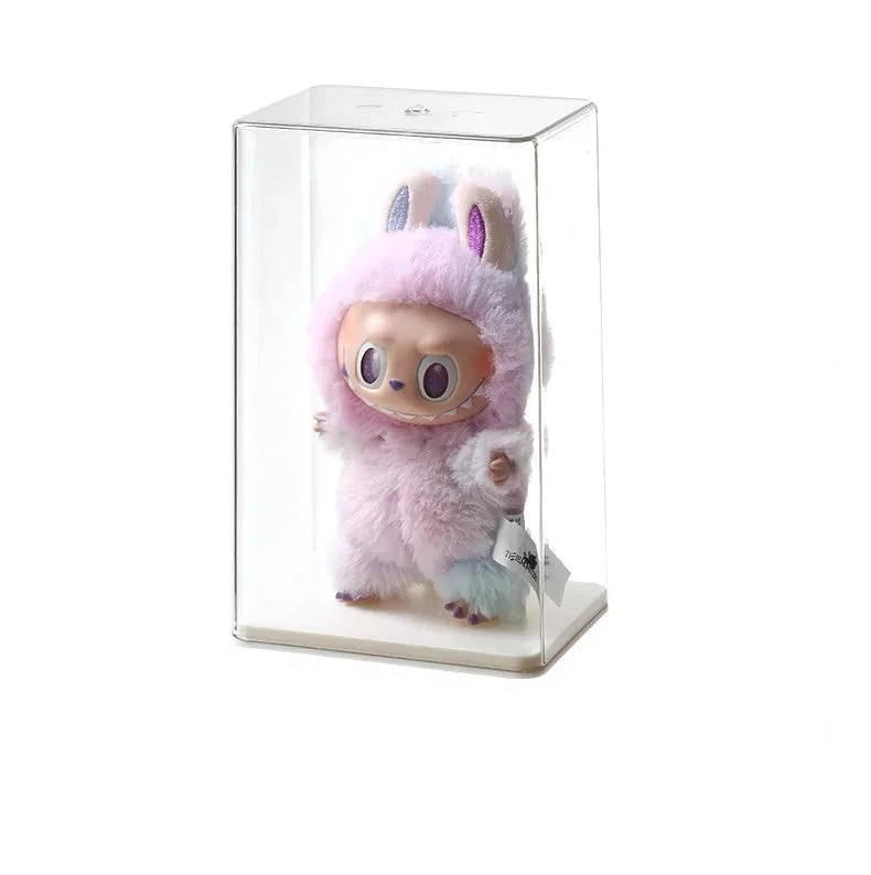 Staubdichte, transparente Acryl-Vitrine