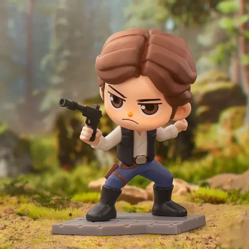 POP MART Star Wars série boîte aveugle devinez sac boîte mystère jouets poupée mignon Anime Figure ornements cadeau