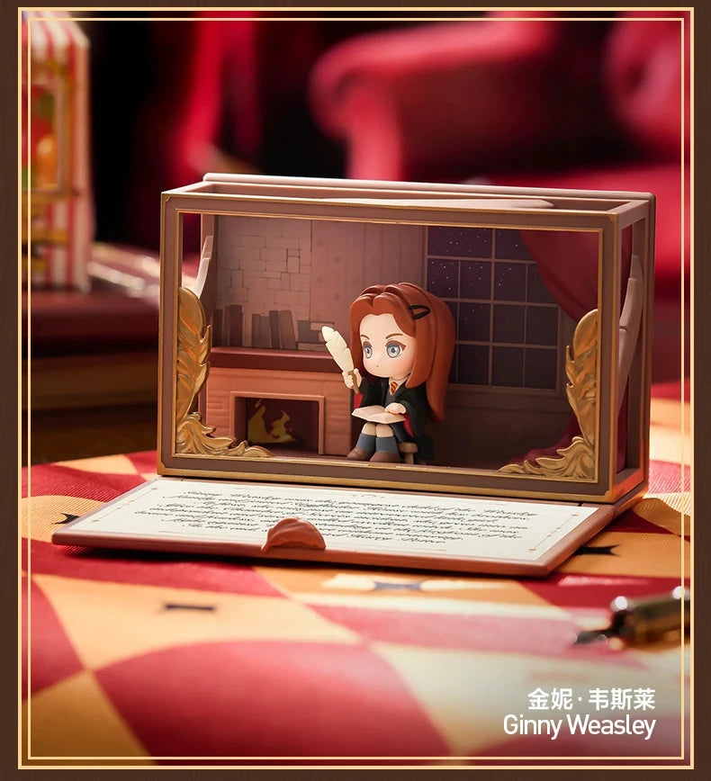 POPMART Harry Potter Hogwarts Biographical Series Blind Box Guess Bag Original Toys Cute Doll Anime Figure Ornaments Gift