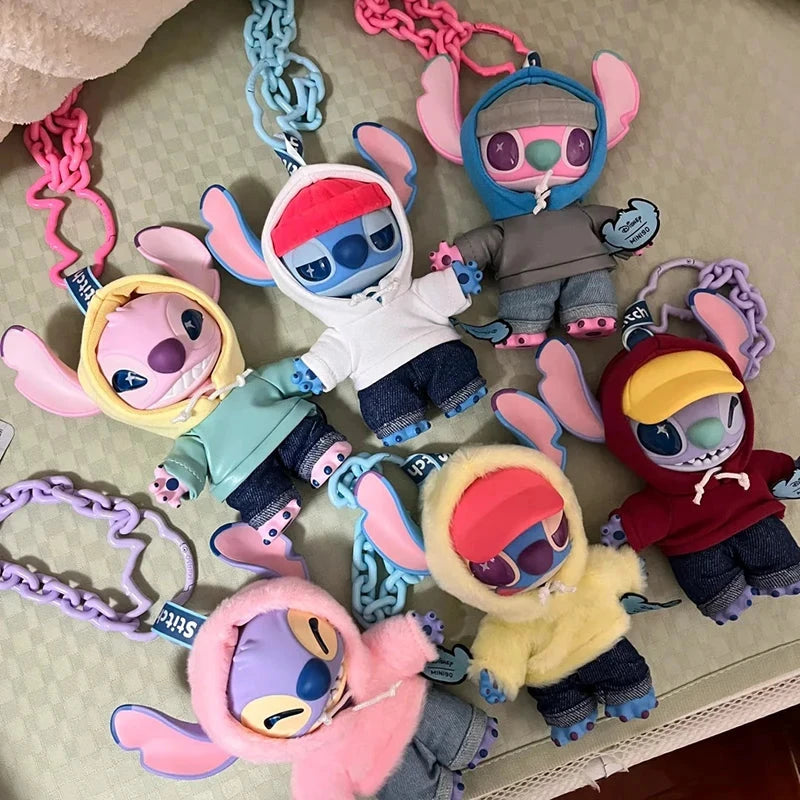MINISO Disney Stitch Gen Z Street Series – Vinyl Blind Box Backpack Pendant
