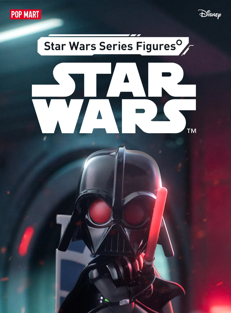 POP MART Star Wars série boîte aveugle devinez sac boîte mystère jouets poupée mignon Anime Figure ornements cadeau