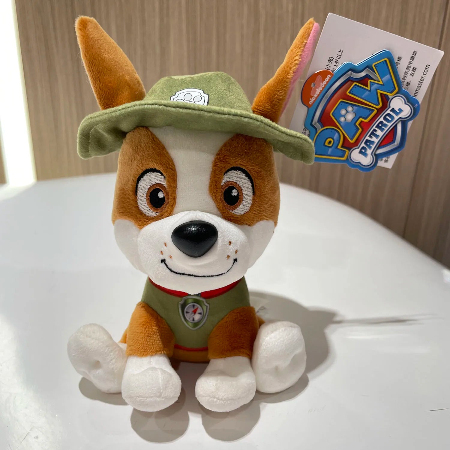 Original PAW Patrol Holiday Style Skye Chase Everest in scarf and hat. Officially licensed plush toy for ages 1 and up. 6 inches (15.2 cm).