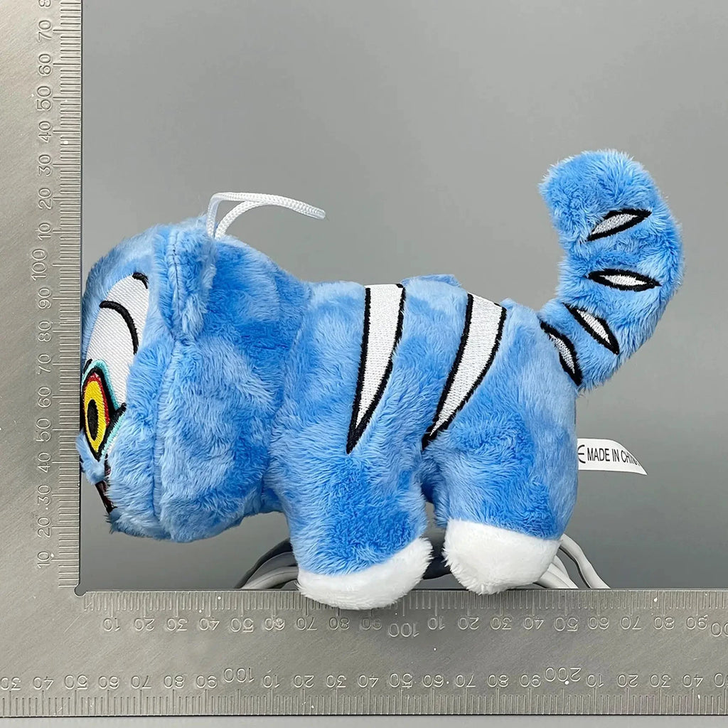 New Anime Kpop Demon Hunters Plush Cute Purple Tiger Black Hat Magpie Monster Hunting Girl Group Plush Toy for Fans Gifts
