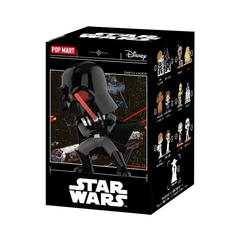 POP MART Star Wars série boîte aveugle devinez sac boîte mystère jouets poupée mignon Anime Figure ornements cadeau