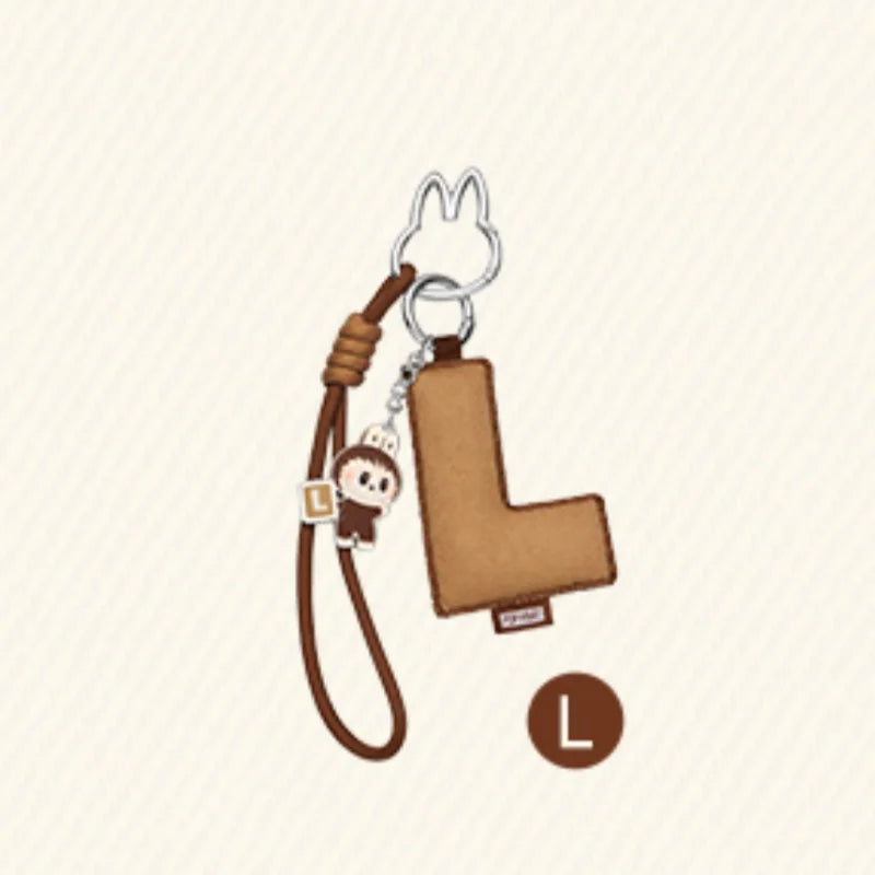 POPMART les monstres broche pour amour série lettre pendentif boîte aveugle devinez sac boîte mystère jouets poupée Anime Figure ornements cadeau