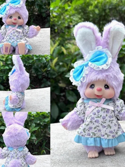 Porte-clés Monchhichi Secret Garden – Poupée Kawaii en Peluche