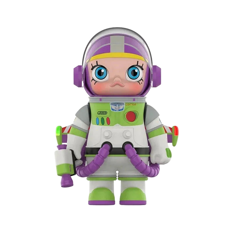 POP MART MEGA SPACE MOLLY 400% BUZZ LIGHTYEAR Serie Überraschungsbox Original Blind Box Guess Toys Beutel Ornament Figuren Heimdeko