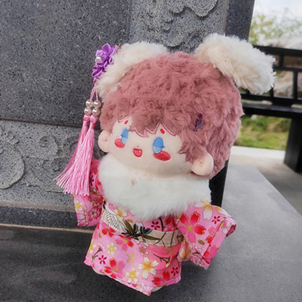 Costume Kimono Japonais pour Labubu  15-17 cm
