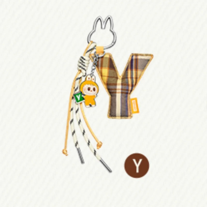 POPMART les monstres broche pour amour série lettre pendentif boîte aveugle devinez sac boîte mystère jouets poupée Anime Figure ornements cadeau