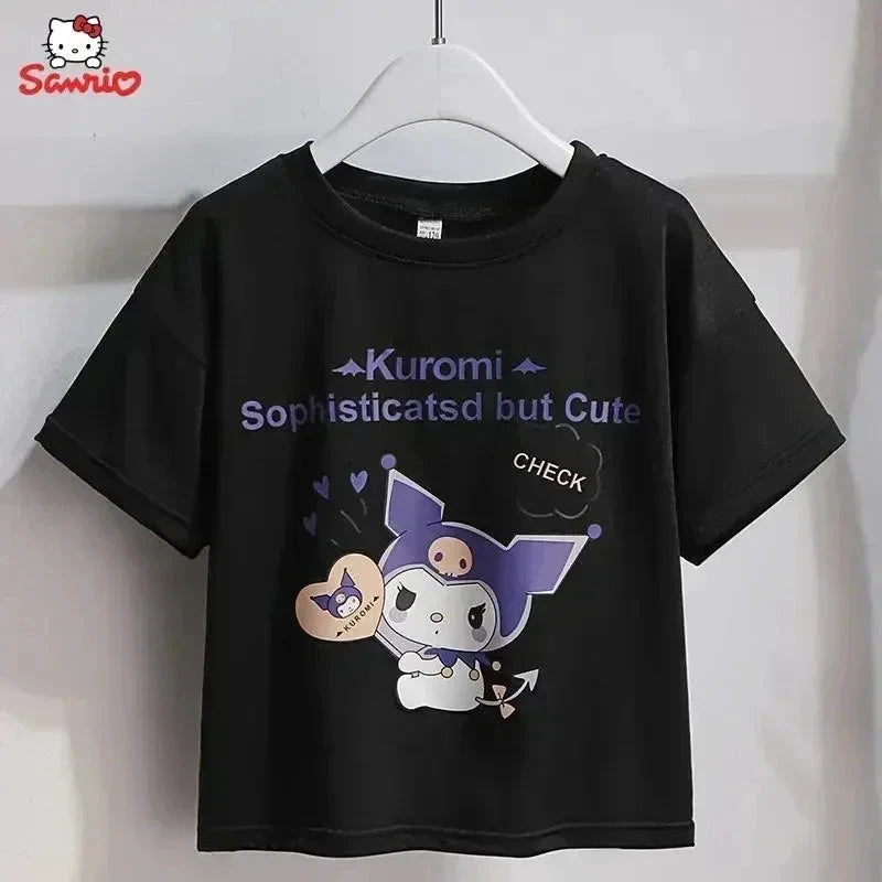 Kuromi – T-Shirt- und Rock-Set
