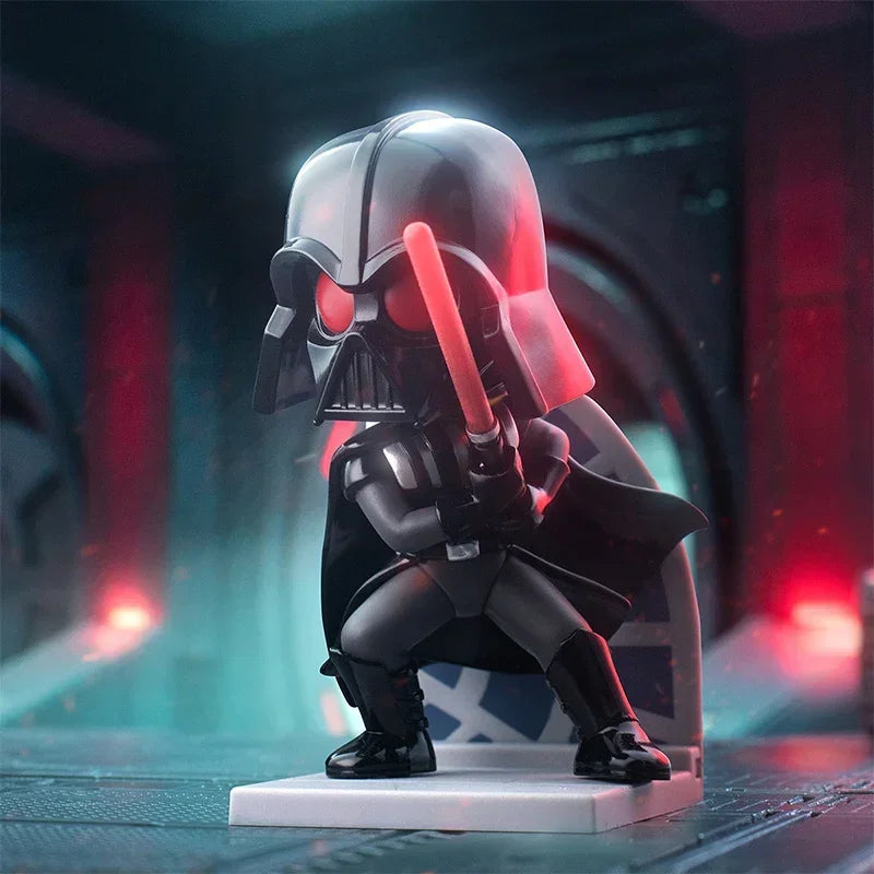 POP MART Star Wars série boîte aveugle devinez sac boîte mystère jouets poupée mignon Anime Figure ornements cadeau