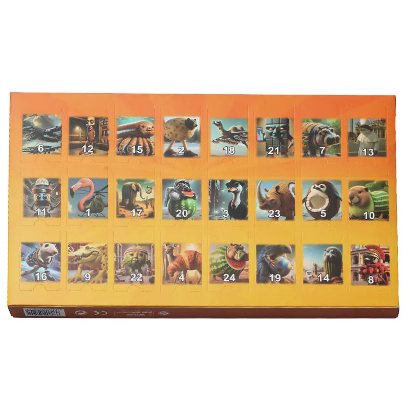 Brainrot Calendrier Avent Tralala PVC Édition Limitée by Mon Labubu