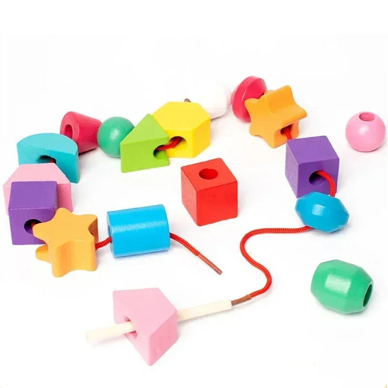 Jeu Montessori Bois Puzzle Couleurs Et Formes Bébé Édition Limitée Élégante Collection Bois Durable by Mon Labubu