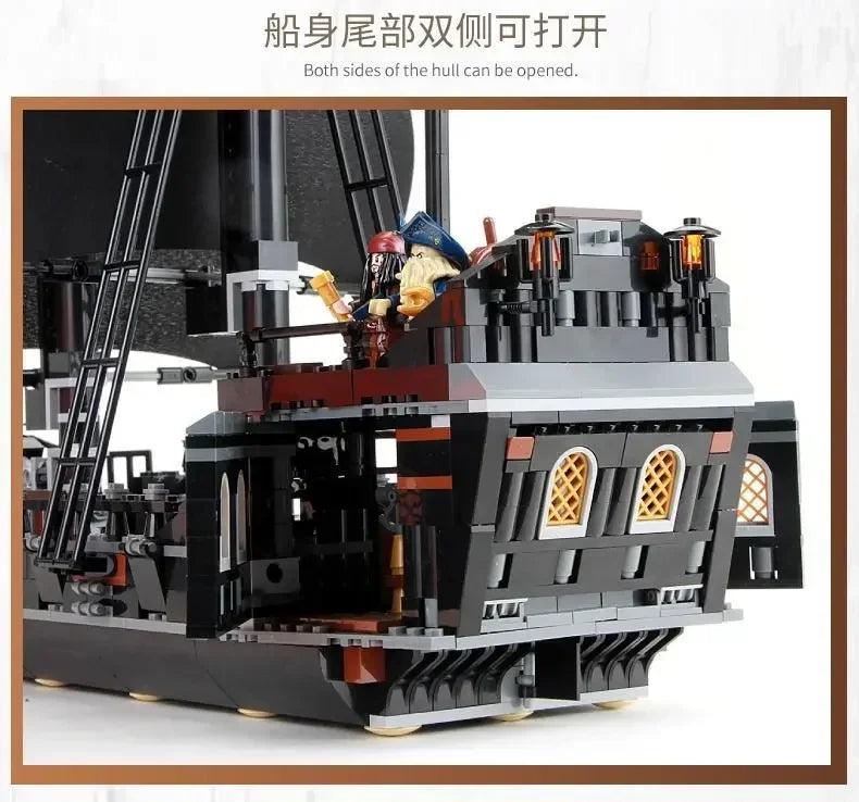 Briques De Construction De Bateau Collection Pirates Créatifs Édition Limitée Échelle 1 Sur 1 Pour Enfants Et Adultes by Mon Labubu