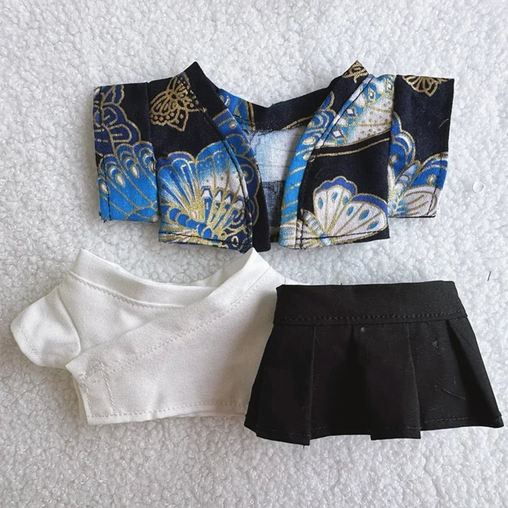 Costume Kimono Japonais pour Labubu  15-17 cm