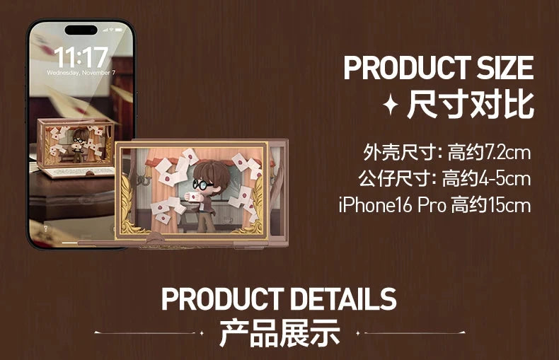 POPMART Harry Potter Hogwarts Biographical Series Blind Box Guess Bag Original Toys Cute Doll Anime Figure Ornaments Gift