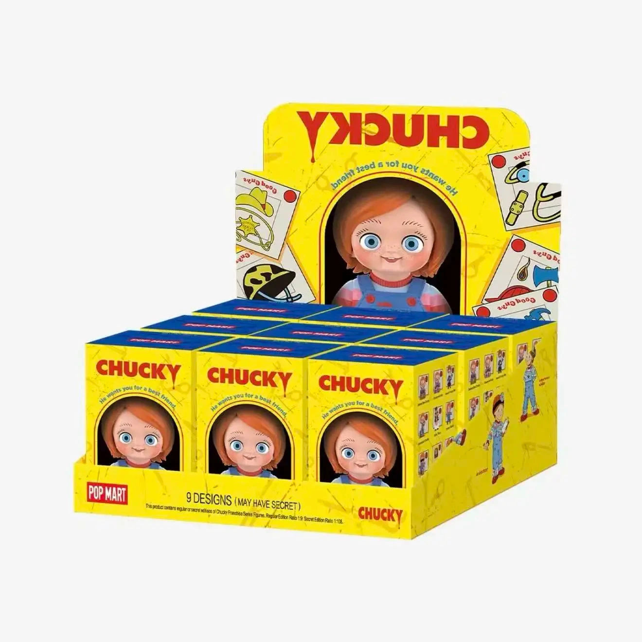 Pop Mart Chucky Ghost Return Figurine Édition Limitée Collection Pour Collectionneurs Exigeants by POP MART INTERNATIONAL GROUP LIMITED