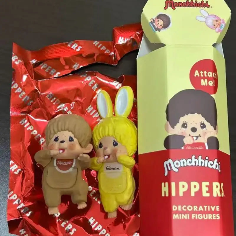 Blind Box Sonny Angel x Monchhichi – Figurines Hippers Kawaii
