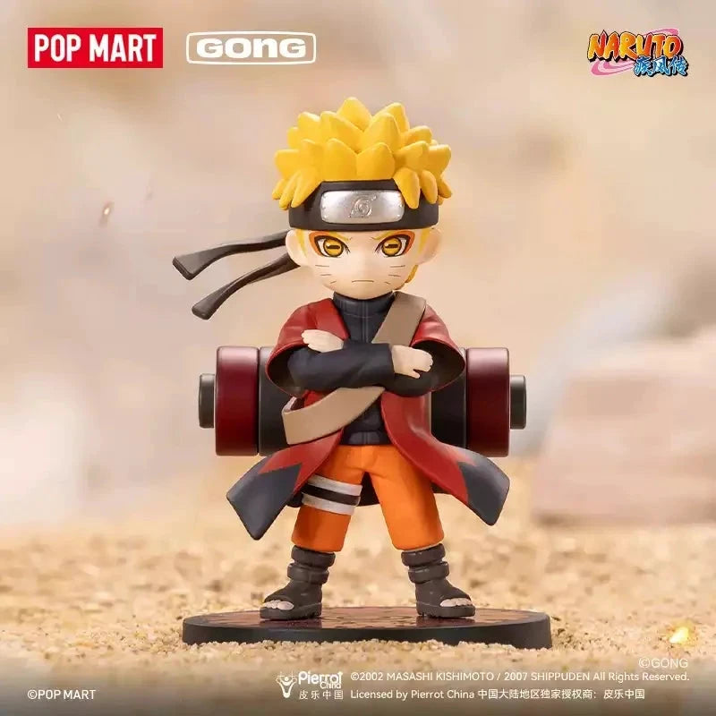 Pop Mart PVC-Figur Naruto Shippuden Akatsuki Arc Blindbox