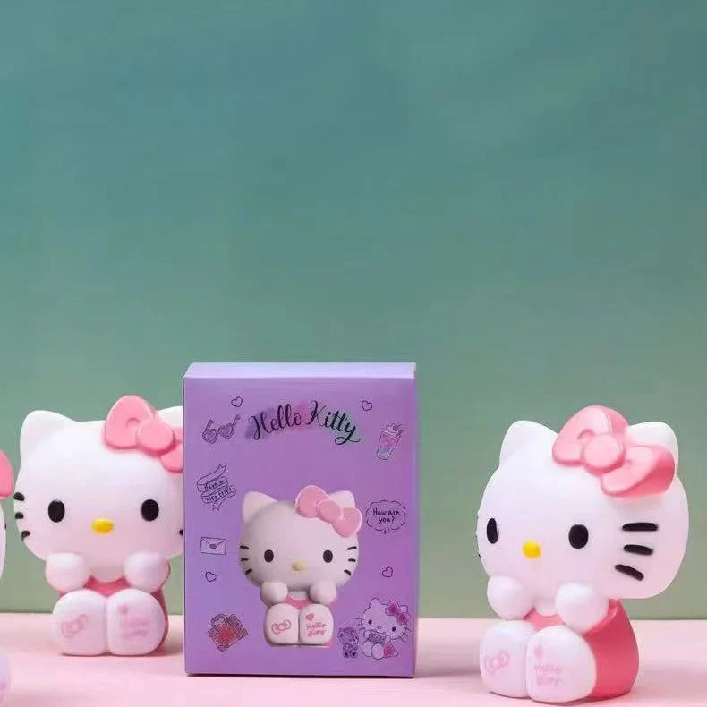 MINISO Veilleuse tactile kawaii – Hello Kitty, Stitch et Kuromi