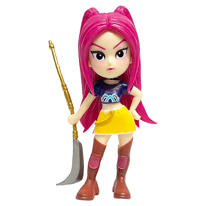 Kpop – figurines de chasseurs de démons en Pvc, Collection de statues, modèle Rumi Mira Zoey, boîte aveugle, jouets pour garçons et filles, cadeau de noël et d'anniversaire, nouveau
