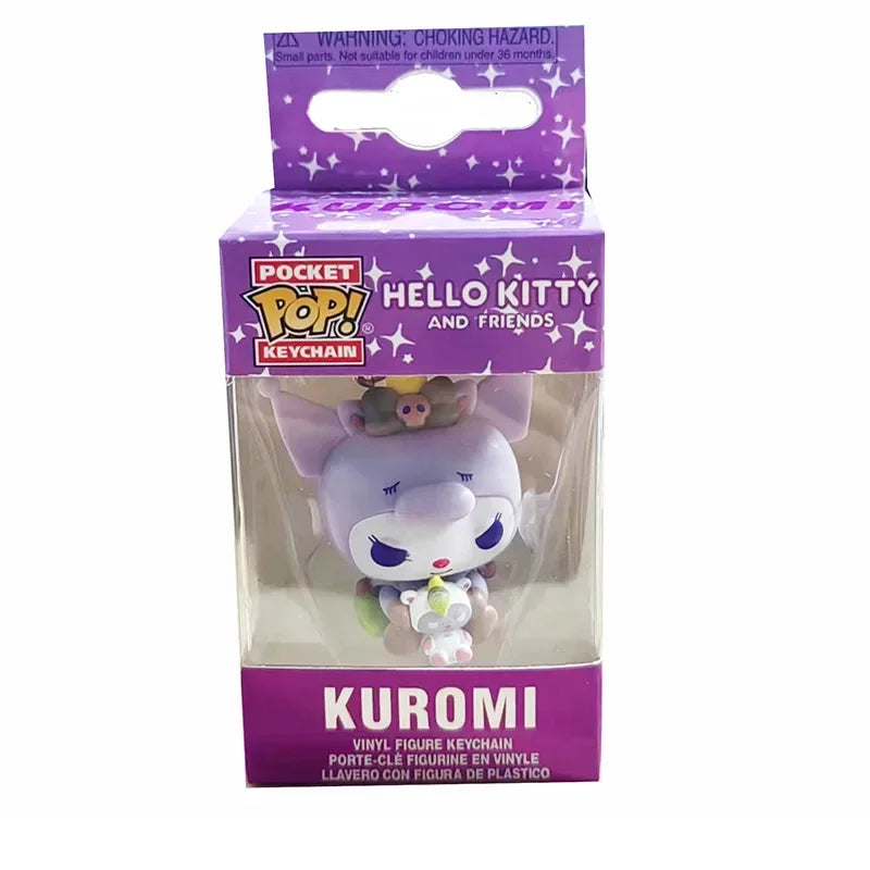 Funko Pop Kuromi Avec Baku Porte Clés 4 Cm Édition 1 Sur 100
