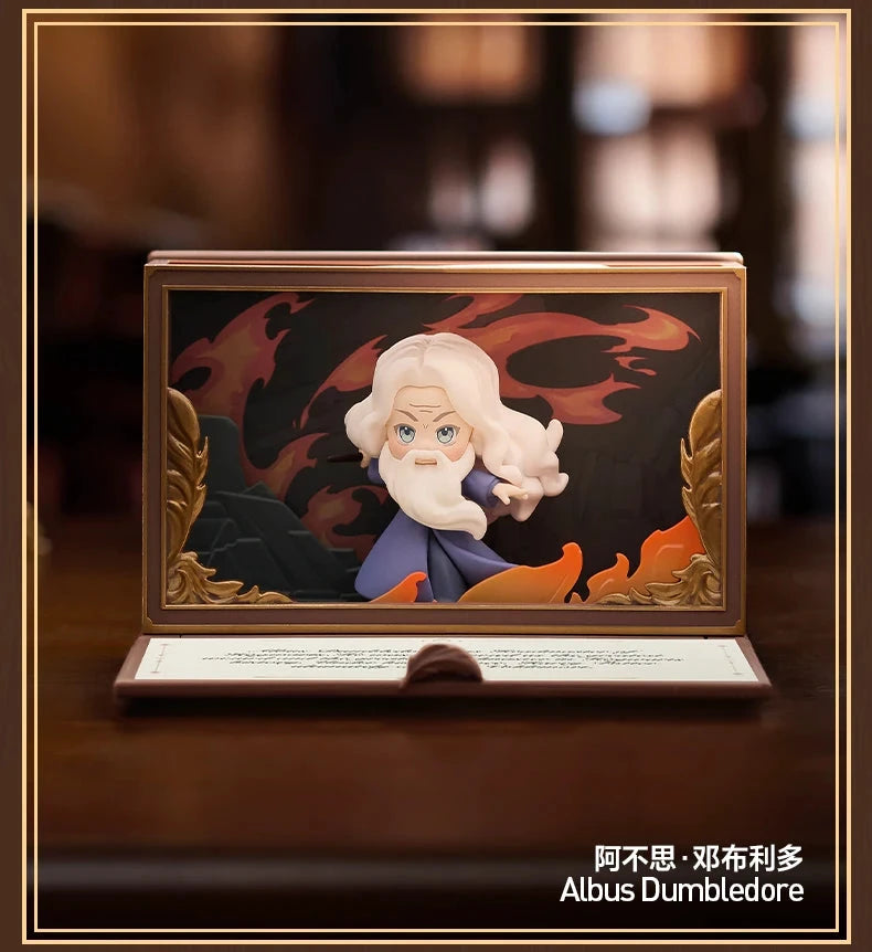 POPMART Harry Potter Hogwarts Biographical Series Blind Box Guess Bag Original Toys Cute Doll Anime Figure Ornaments Gift