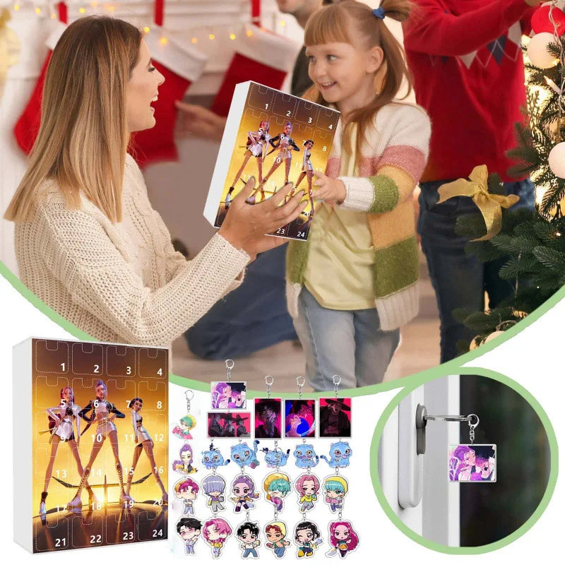 Demon Hunters Calendrier de l'Avent Acrylique Limitée by Mon Labubu