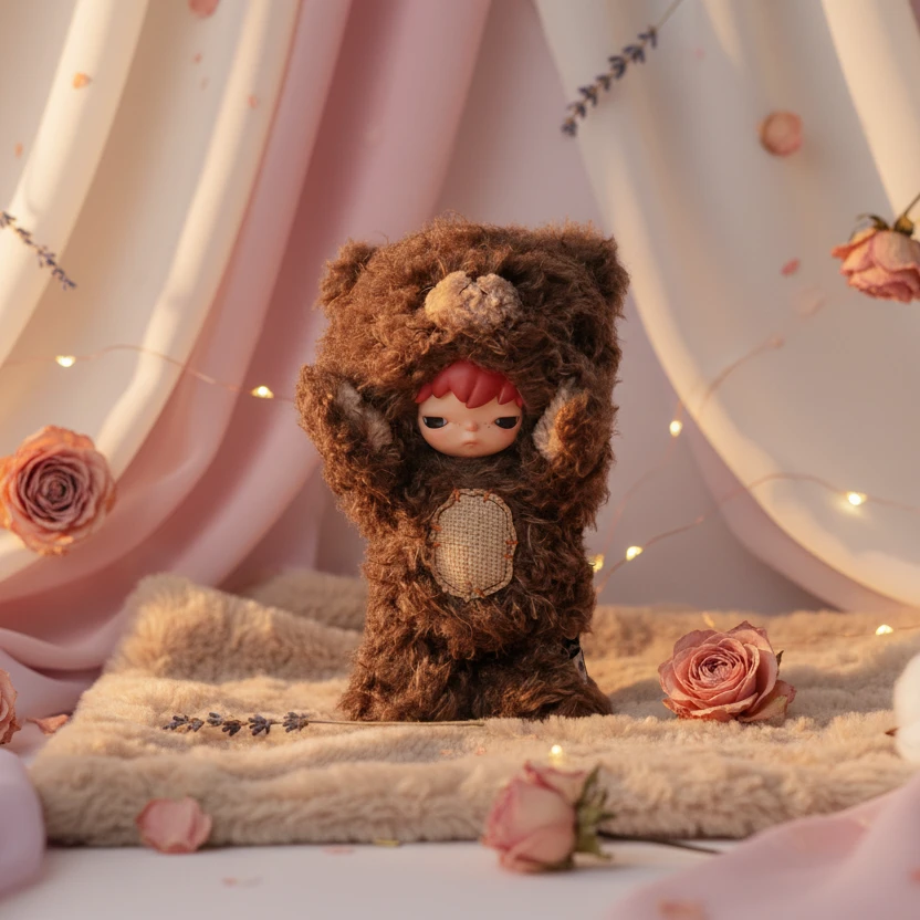 POP MART Hirono Bear - Plush Vinyl Figure