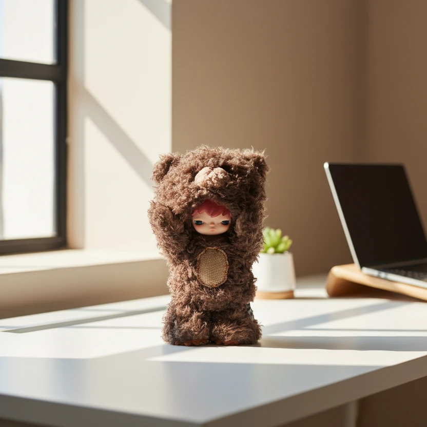 POP MART Hirono Bear - Plush Vinyl Figure