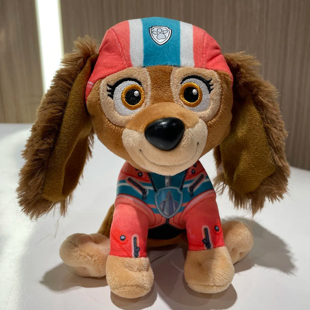 Original PAW Patrol Holiday Style Skye Chase Everest in scarf and hat. Officially licensed plush toy for ages 1 and up. 6 inches (15.2 cm).